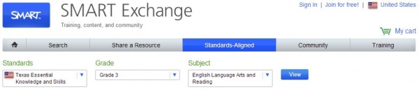 SMART Exchange Standards Search
